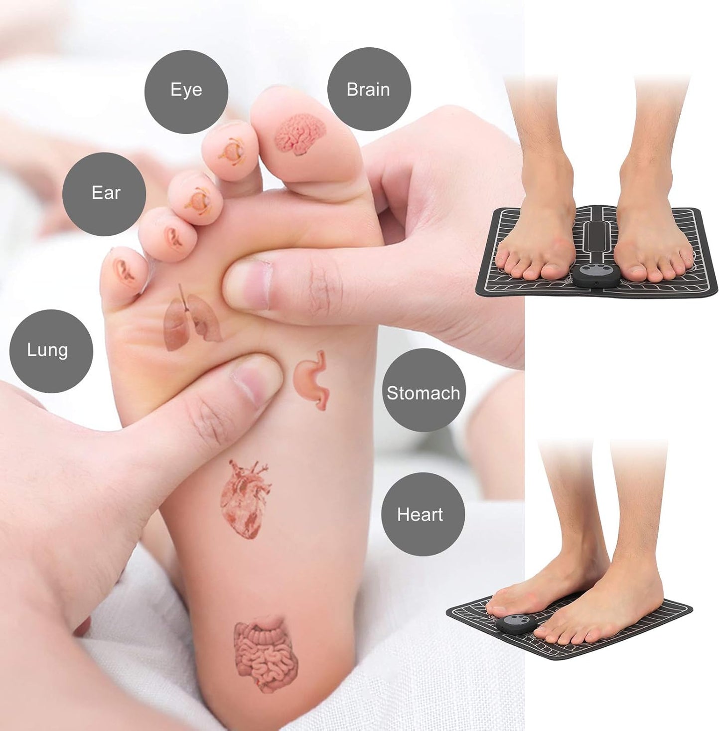 Instant Foot Relief with EMS Technology